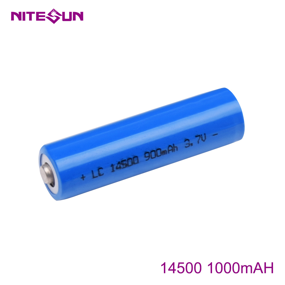 NITESUN 14500 1000mah Rechargeable Li-ion Battery