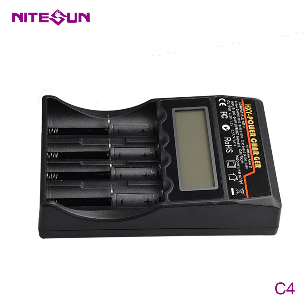 NITESUN C4 Four-slot 18650 Battery Charger