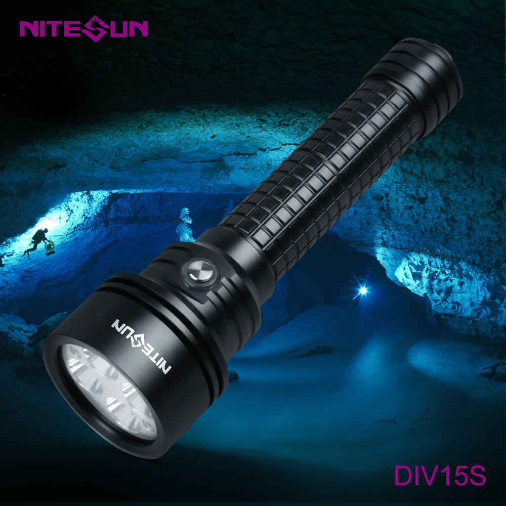 NITESUN DIV15S Scuba Diving Flashlight