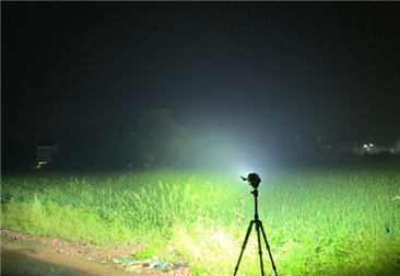 浅谈强光手电筒的泛光和聚光特点