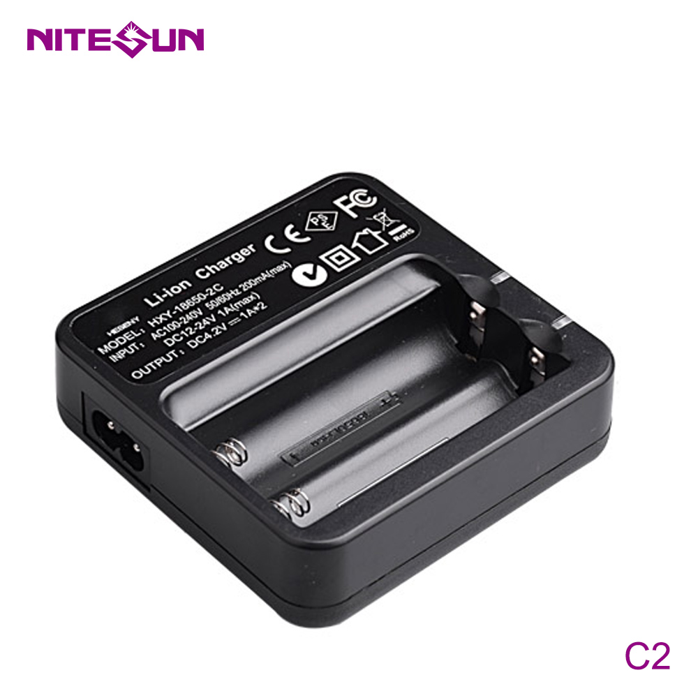 NITESUN C2 Double-slot 18650 Battery Charger