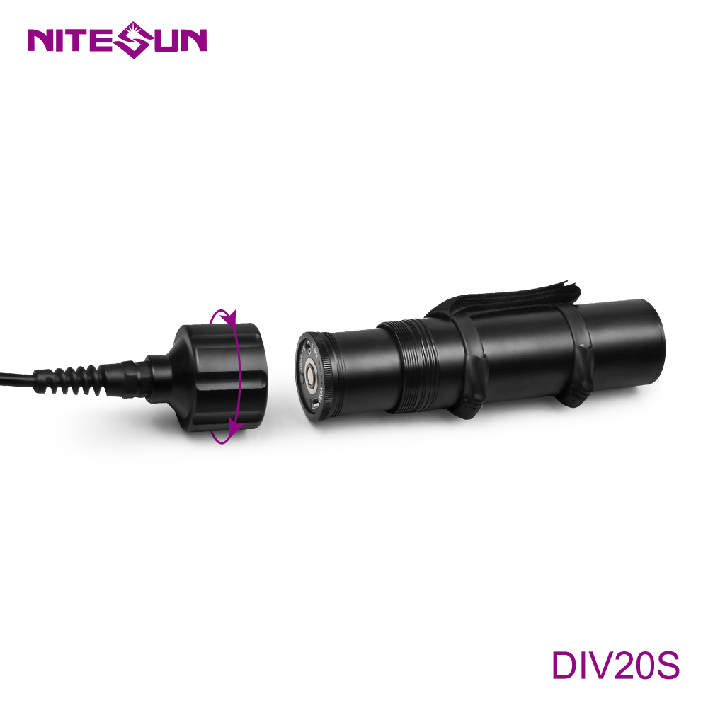 NITESUN DIV20S Scuba Diving Flashlight