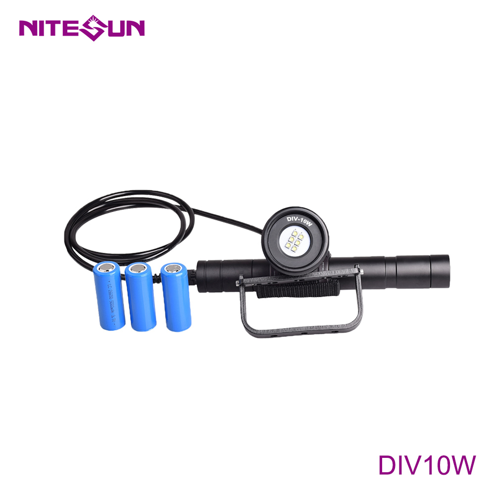 NITESUN DIV10W 分体式潜水手电筒