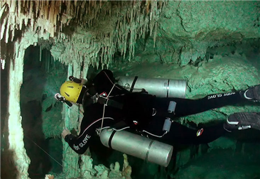 洞穴潜水需要的特殊装备